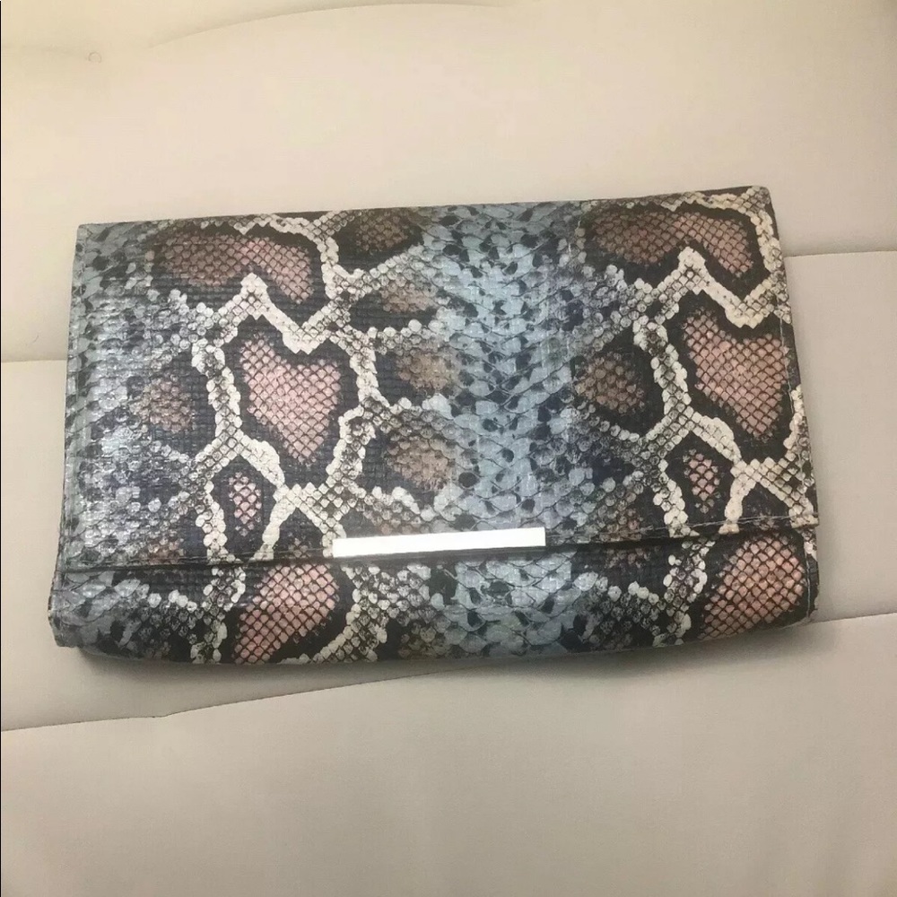 H&M Faux Crocodile Pattern Purse